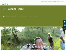 Tablet Screenshot of campingforteca.nl